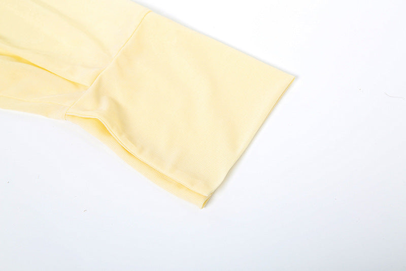 Lyon Mini Dress Yellow