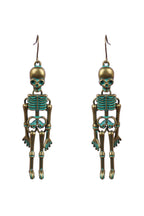 Halloween Dark Style Skull Earrings