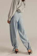 Mid Rise Tapered Vintage Relaxed Jeans