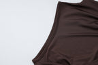 Gema Mini Dress Brown