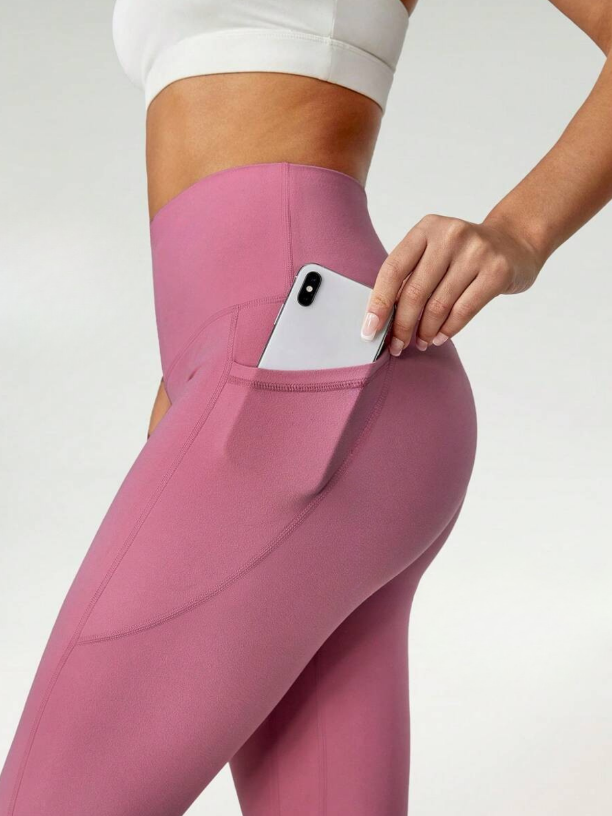 Soft Move High Rise Leggings AWith Four Way Stretch Tactel Fibre For Yoga Studio For All Levels