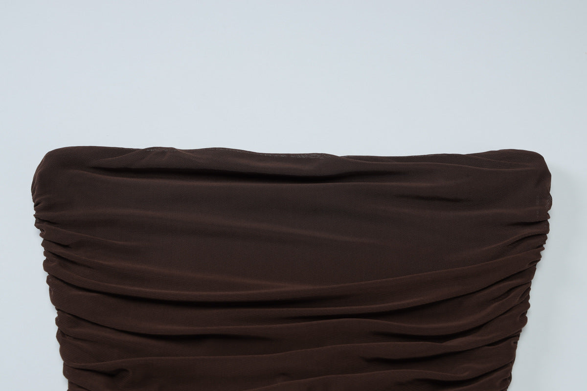 Felipe Dress Brown