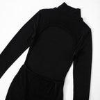 Doren Night Mini Dress Black