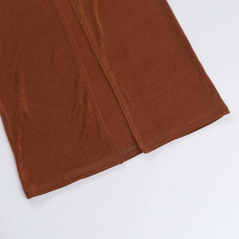 Rowan Maxi Dress Brown
