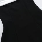 Dublin 2.0 Off Shoulder Mini dress Black