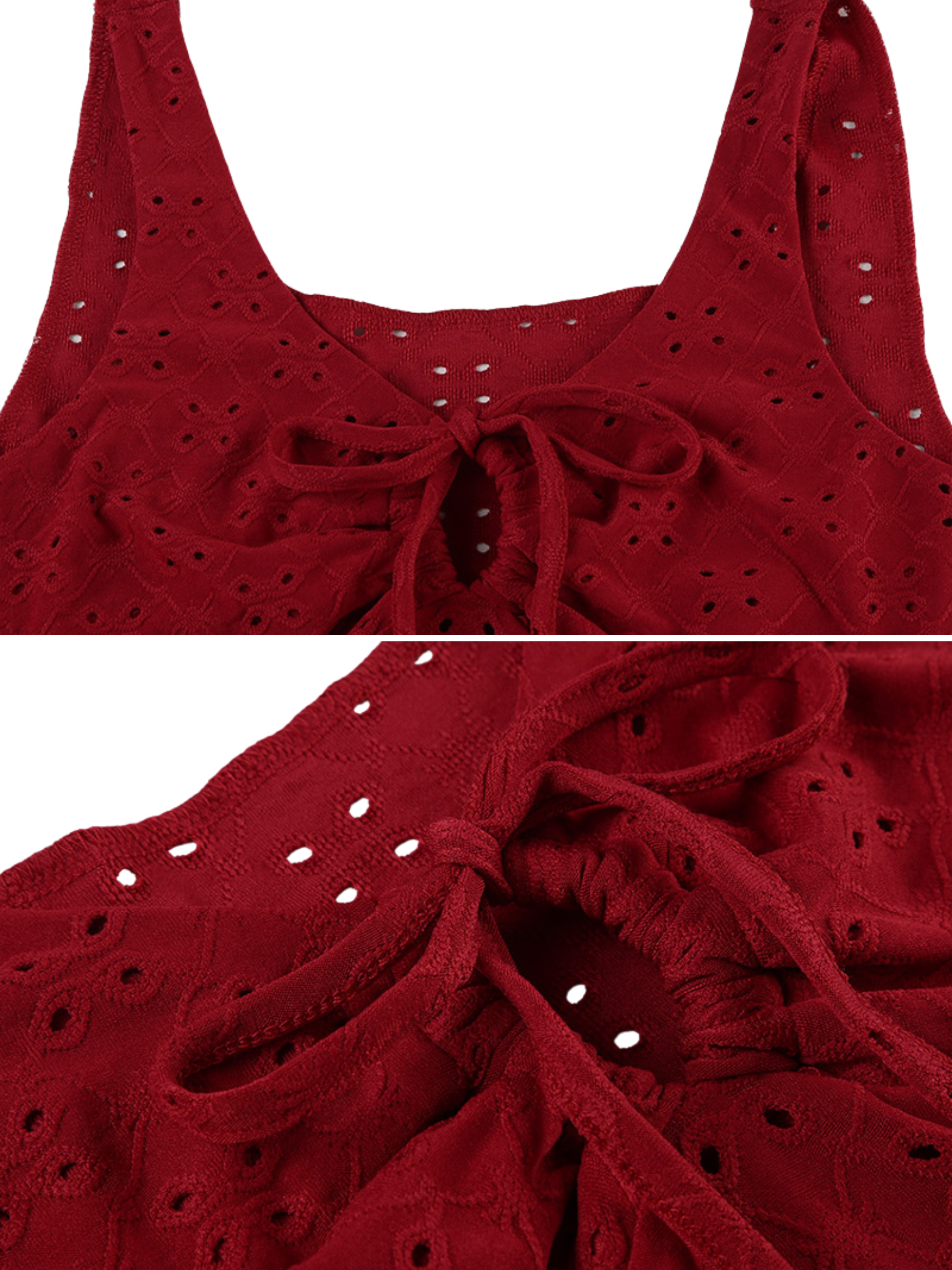Maison Lace-Up Tank Top