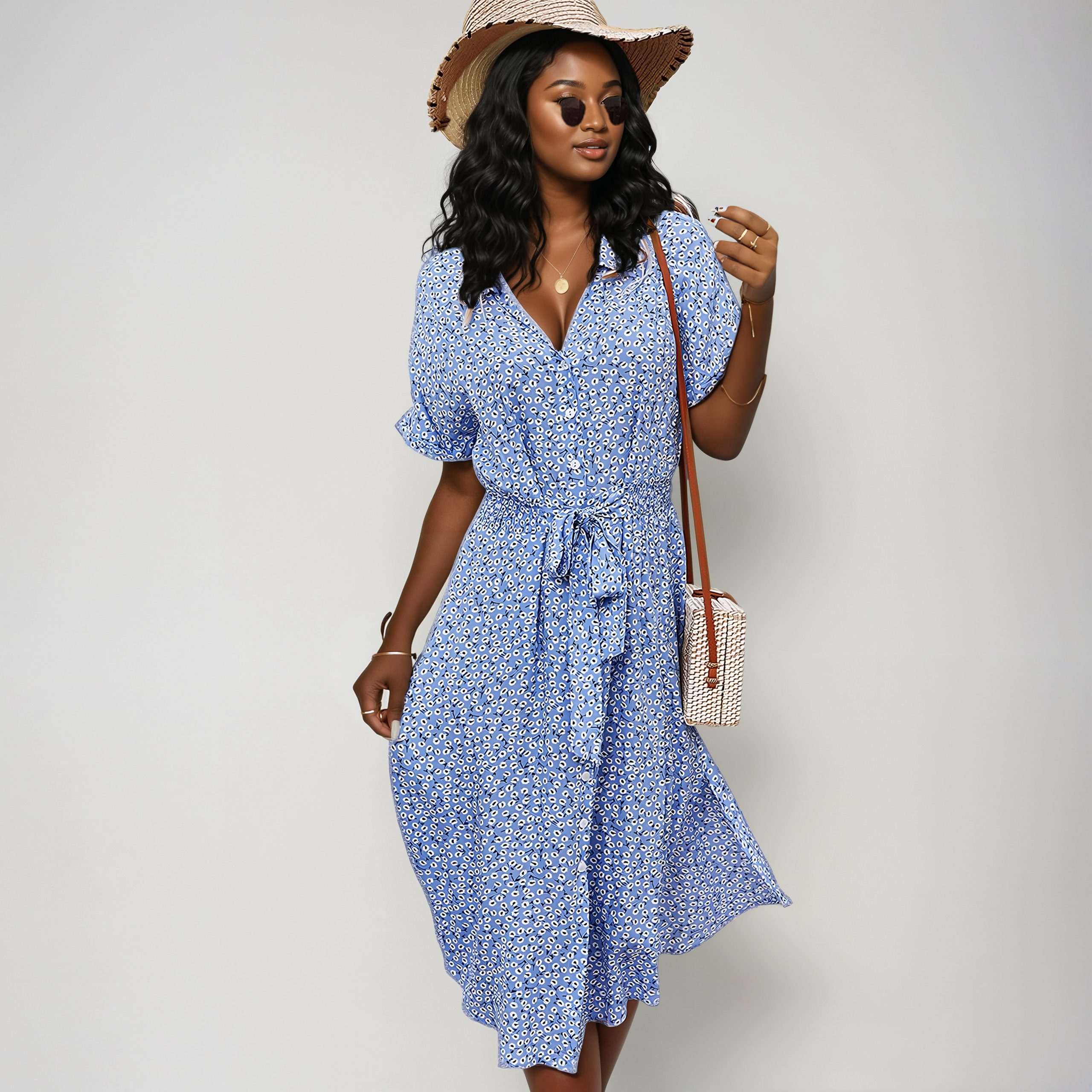 Agnes Statement Summer Dress Designer Edit