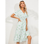 Bianca Elevated Summer Dress with Floral Print Occasion Wear