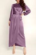 Hana Fashion Stars Solid Tailored Dress with Premium Casual Styling