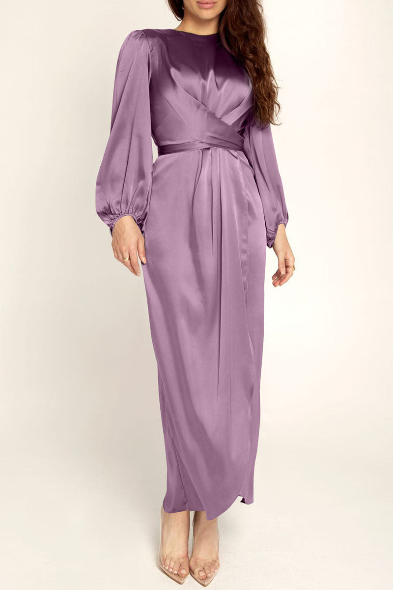 Hana Fashion Stars Solid Tailored Dress with Premium Casual Styling