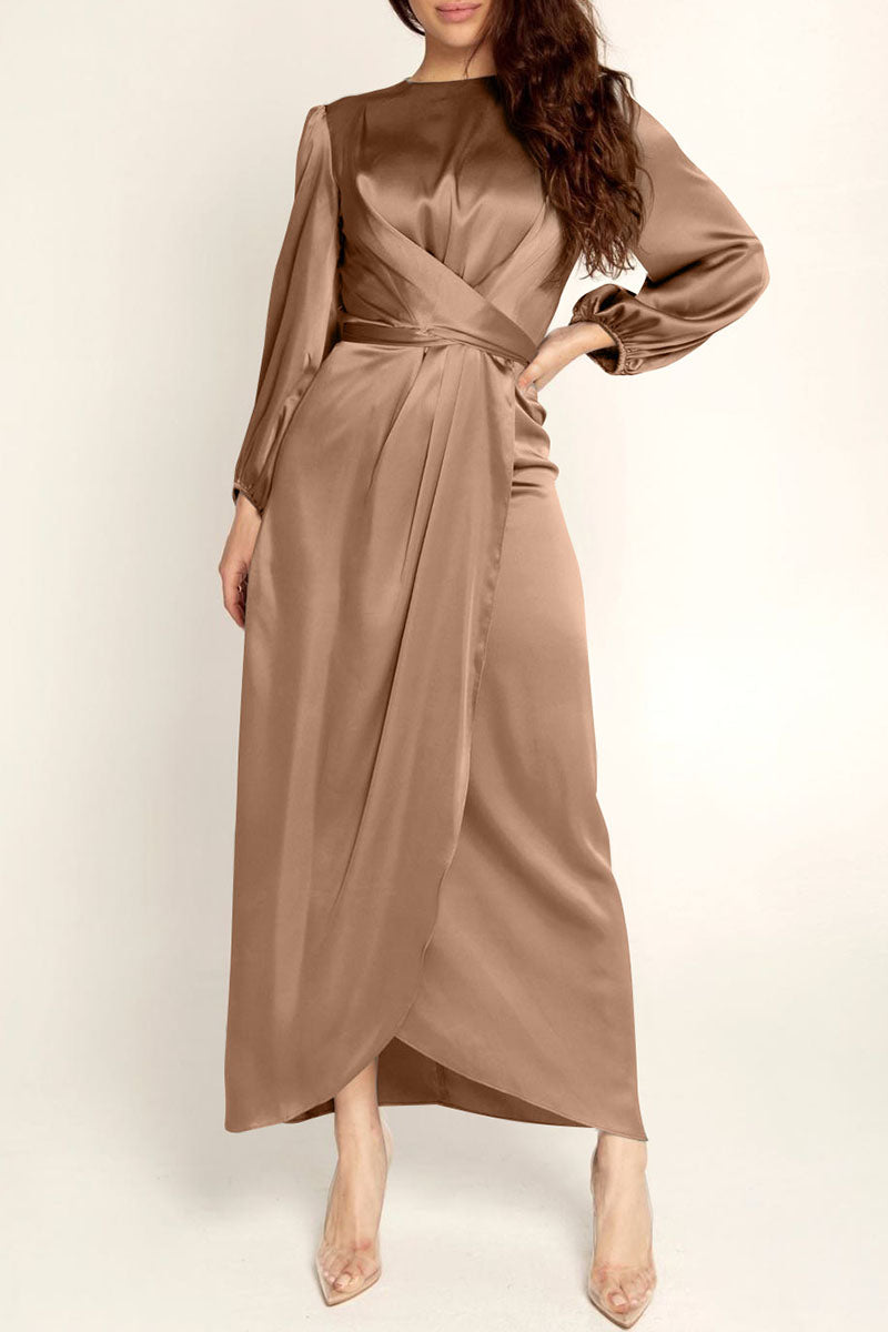 Hana Fashion Stars Solid Tailored Dress with Premium Casual Styling