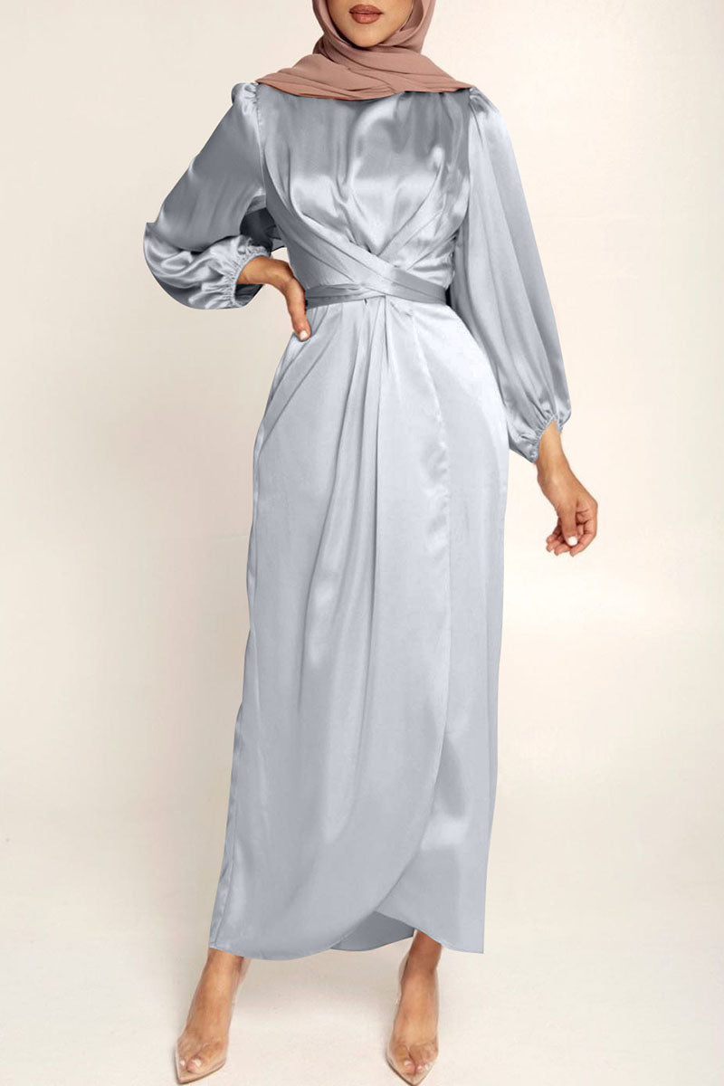 Hana Fashion Stars Solid Tailored Dress with Premium Casual Styling