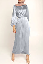 Hana Fashion Stars Solid Tailored Dress with Premium Casual Styling