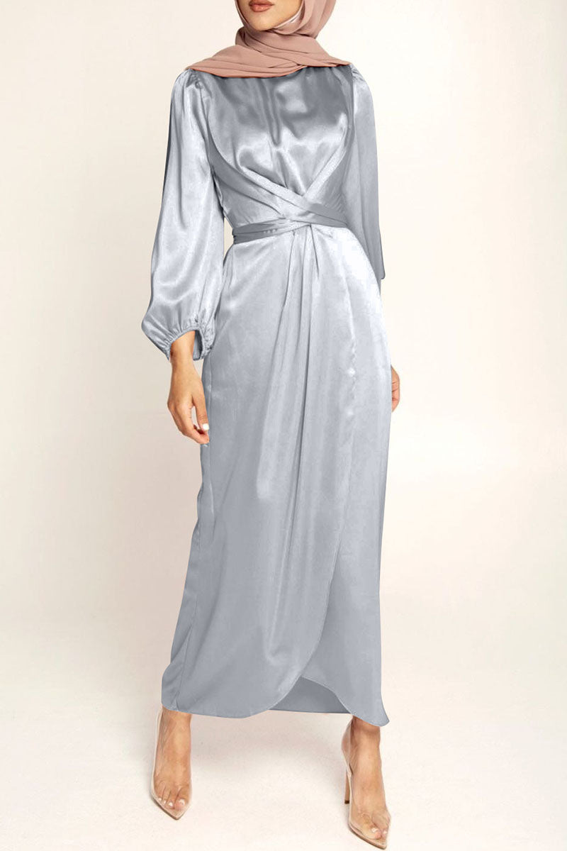 Hana Fashion Stars Solid Tailored Dress with Premium Casual Styling