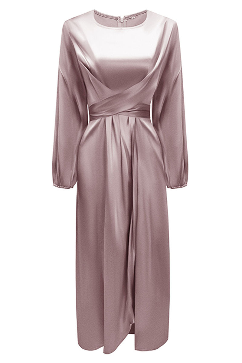 Hana Fashion Stars Solid Tailored Dress with Premium Casual Styling