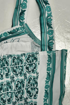 Ethnic Print Flowy Maxi Boho Dress
