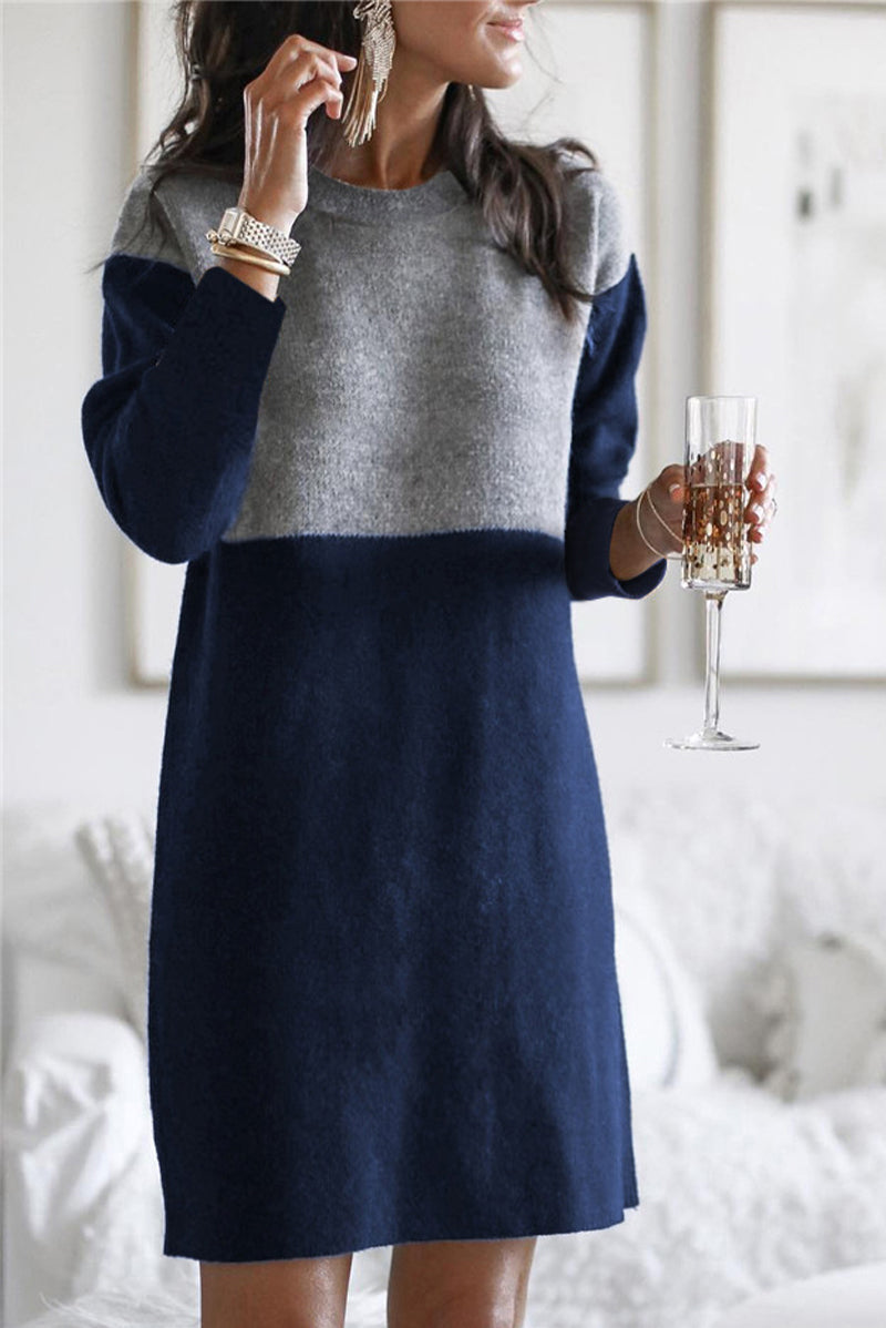 Hana Classic And Elegant Dress with Relaxed Fit and Layered Outfit Styling