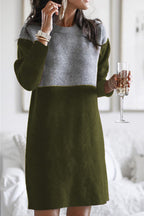 Hana Classic And Elegant Dress with Relaxed Fit and Layered Outfit Styling