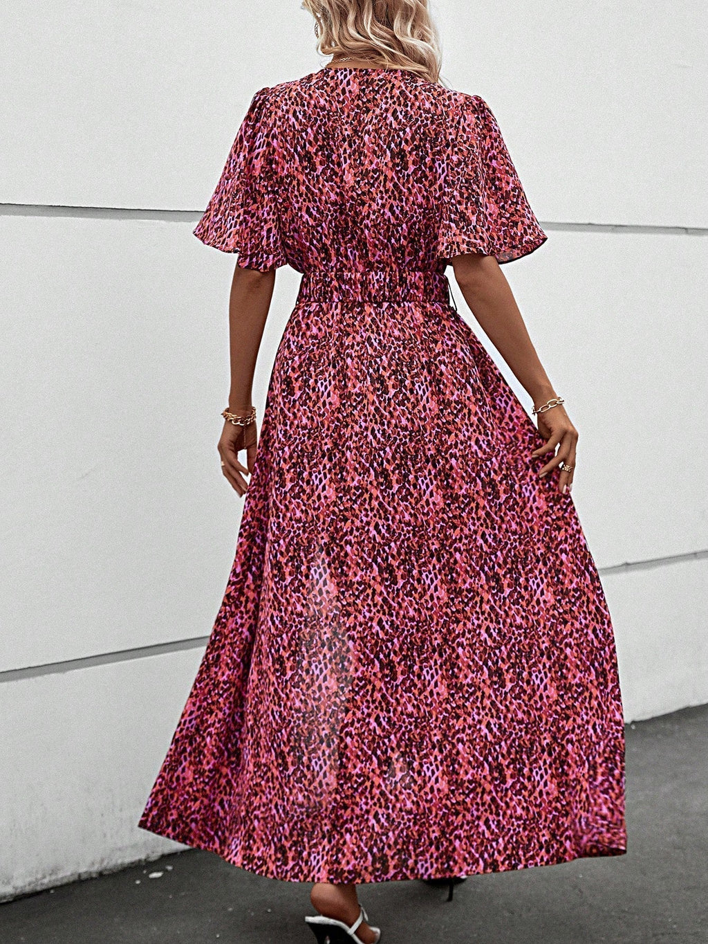 Tania Exclusive Maxi Dress Butterfly Style Designer Edit