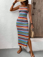 Leila Minimalist Summer Beach Dress Evening Wear Edit