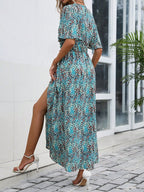 Tania Exclusive Maxi Dress Butterfly Style Designer Edit