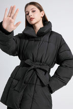 Longline Design Puffer Jacket