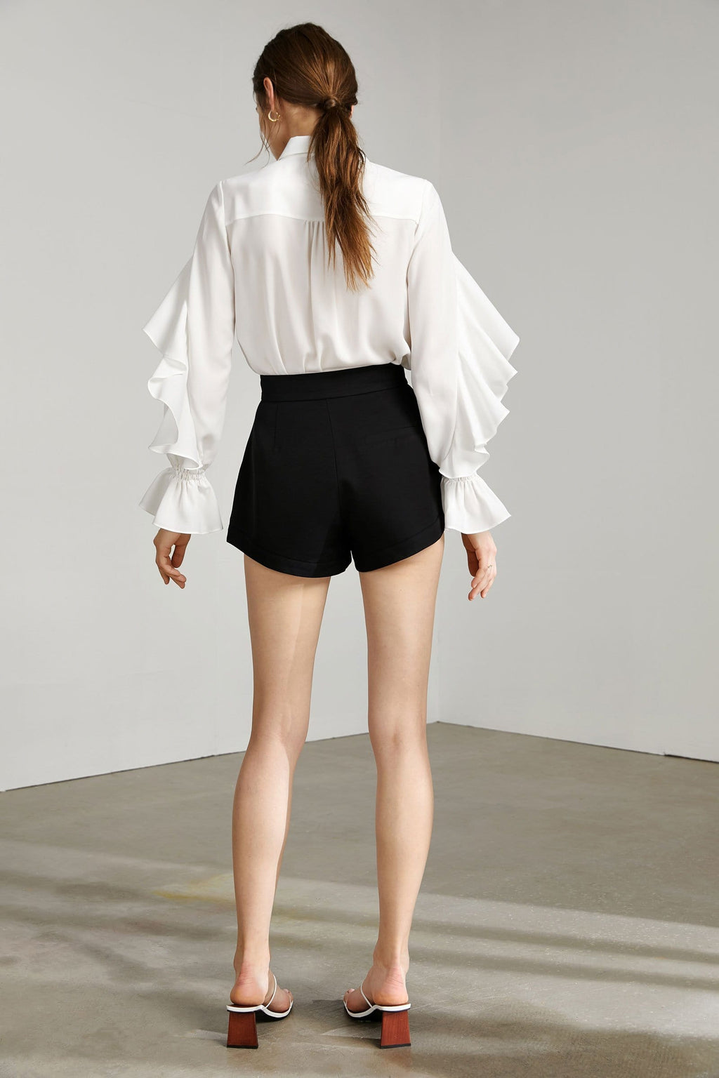 Chevonne Black Shorts
