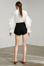 Chevonne Black Shorts