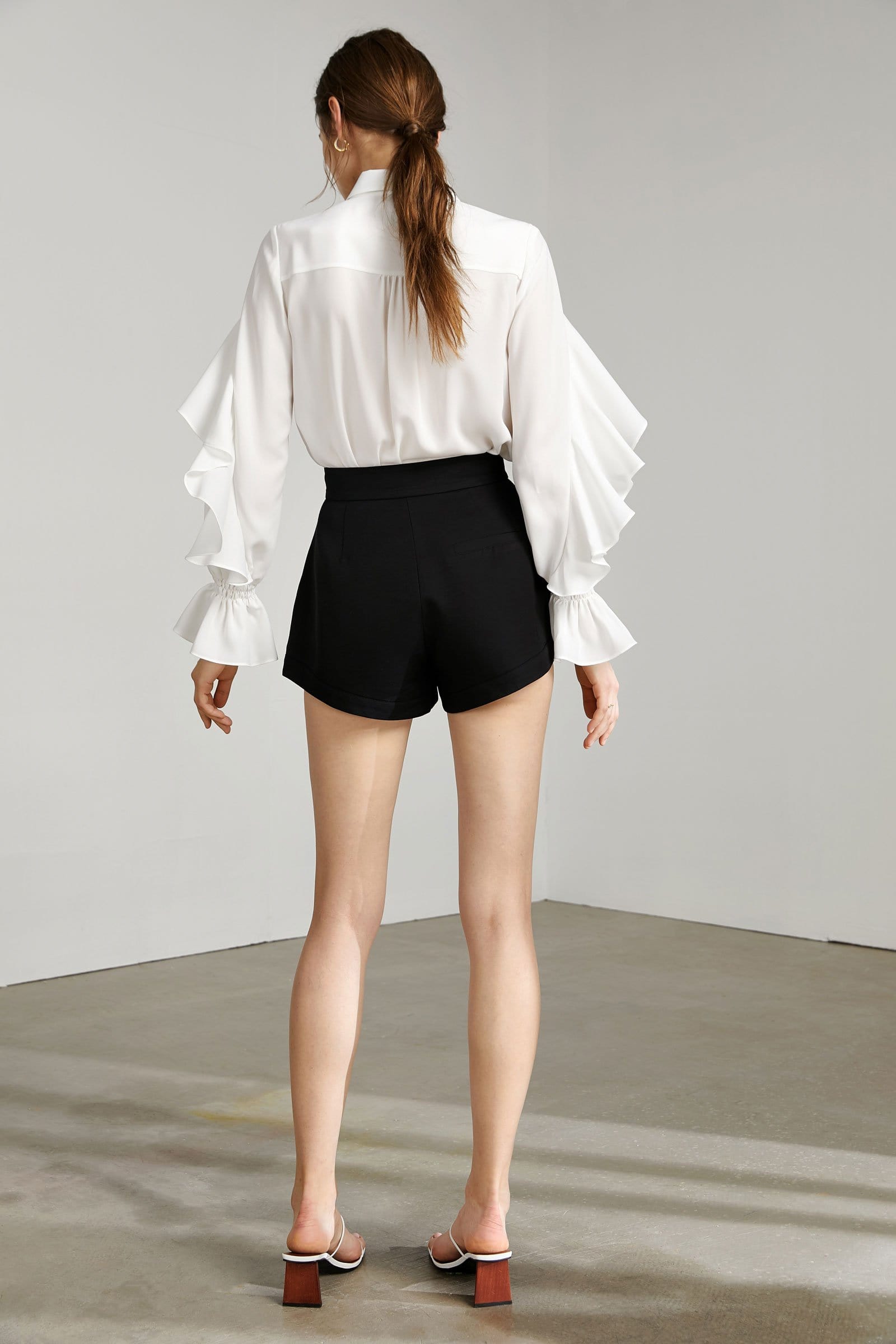 Chevonne Black Shorts
