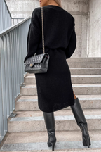 Camille Elegant Simple Plain Dress with Minimalist Everyday Styling