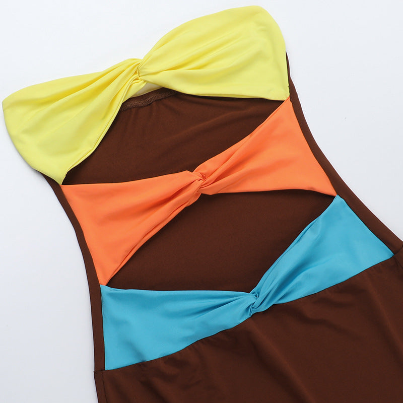 Jonjo Maxi Dress Brown