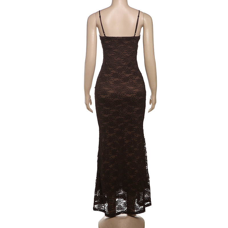 Harris Maxi Dress Brown