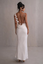 Satin Cami Backless Sexy Slim Fit Prom Dress