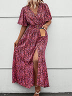 Belinda Effortless Maxi Dress Butterfly Style Elevated Occasion Wear