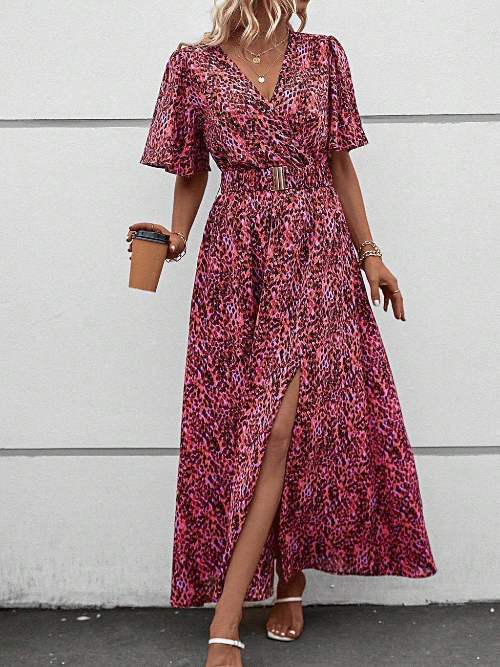 Tania Exclusive Maxi Dress Butterfly Style Designer Edit