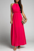 Francesca Chic Casual Sleeveless Round Neck Long Dress Everyday Luxe Edit
