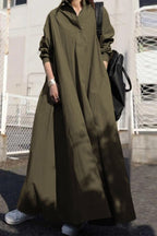 Jimena Casual Simplicity Fixed Dress with Relaxed Fit and Smart Casual Fashion