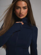 Half Zip Slim Fit Sport Jacket
