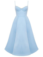 Cinderella Blue Tulle Midi Dress