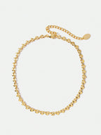 18K Gold Plated Minimalist Heart Necklace Timeless Everyday