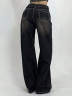 Low Waist Straight Jeans
