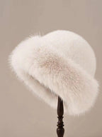 Warm Fleece Earwarmer Bucket Hat Windproof Winter Style