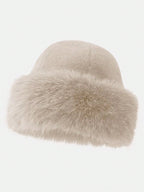 Warm Fleece Earwarmer Bucket Hat Windproof Winter Style