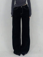 Low Waist Straight Jeans