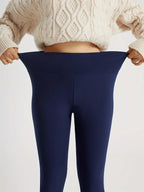 Cozy Knit High Waist Leggings For Running And Workouts