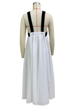 Ximena Minimalist Casual Sling Dresses with Patchwork Contrast and V Neck Boutique Dress Collection