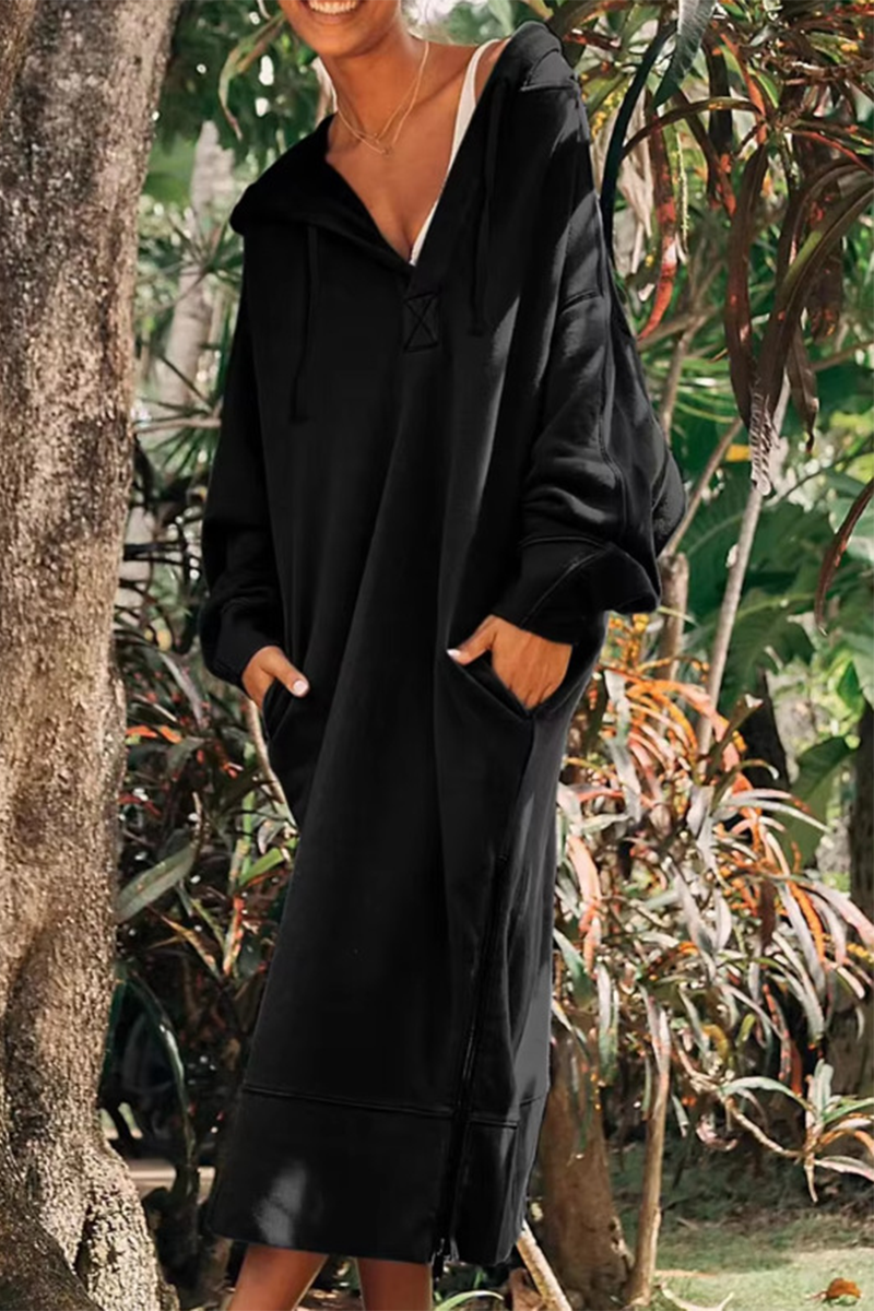 Josefina Casual Daily Long Dress with Modern Everyday Styling