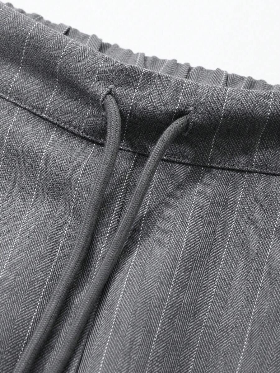 Minimalist Wide Leg Pants For Women Casual Solid Color Long Loose Mid Waist Trousers