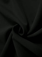 Pleated High Waist Decorative Belt Skirt With Pockets