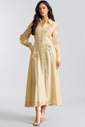 Charlaf Lace Flower Maxi Dress
